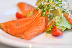 Smoked Salmon with Dill